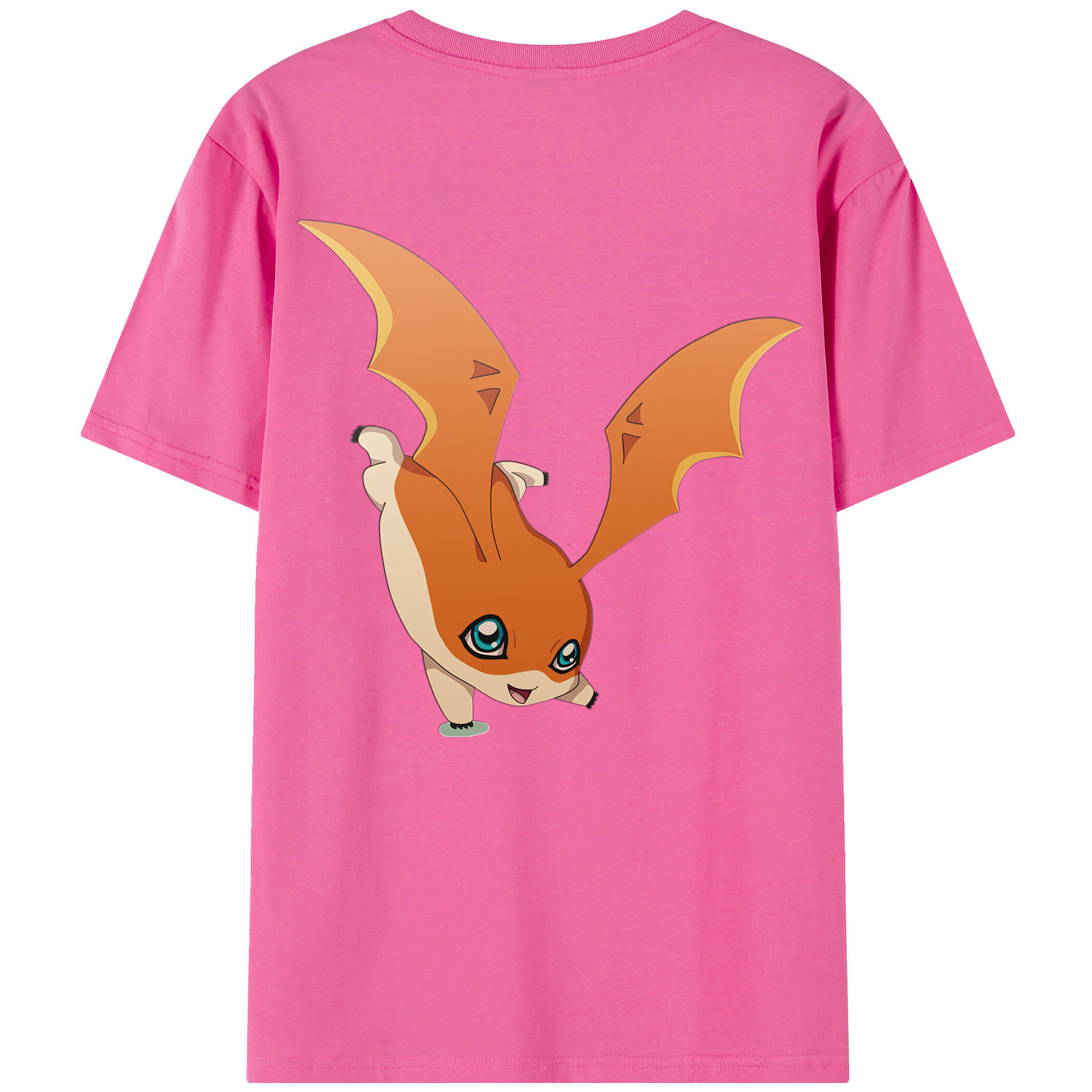 （画像用） Digimon デジタルモンスター/デジモン レディース半袖Tシャツ(バックプリント)